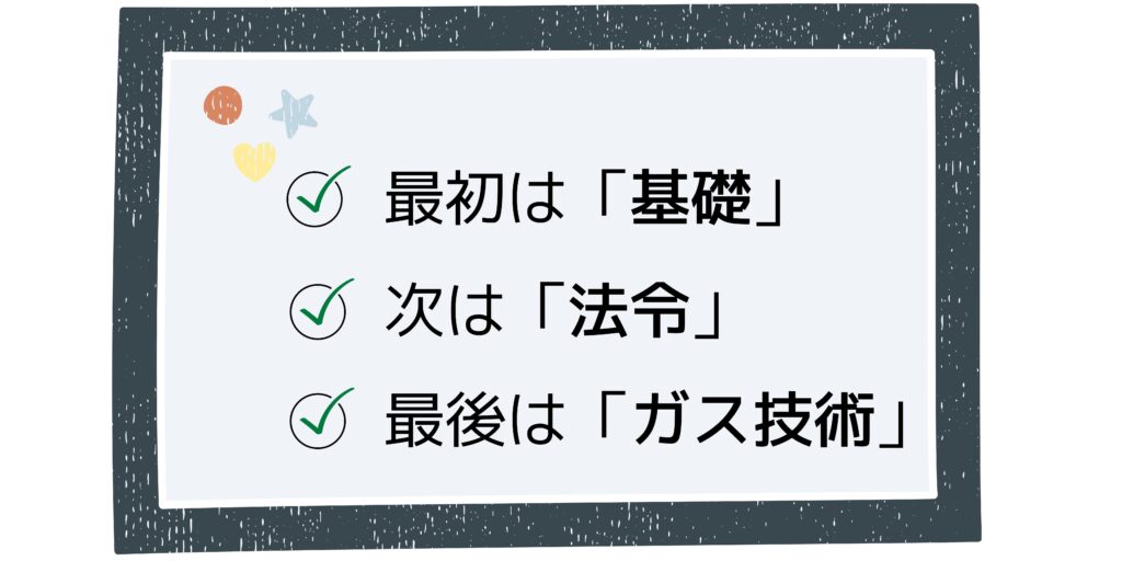 丙種ガス主任技術者の勉強時間 エネルギー資格講座